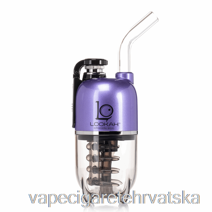 Vape Cigarete Lookah Dragon Egg E-rig Vapor Kit Ljubičasta